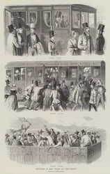 England in 1842, going to the Derby
